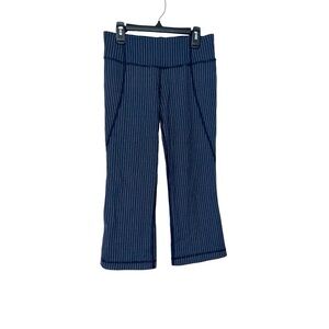 Lululemon Athletica pinstriped leggings